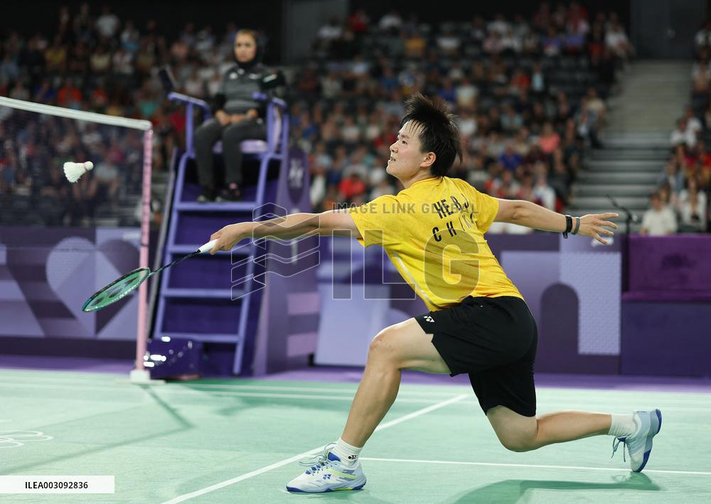 (PARIS2024) FRANCE-PARIS-OLY-BADMINTON