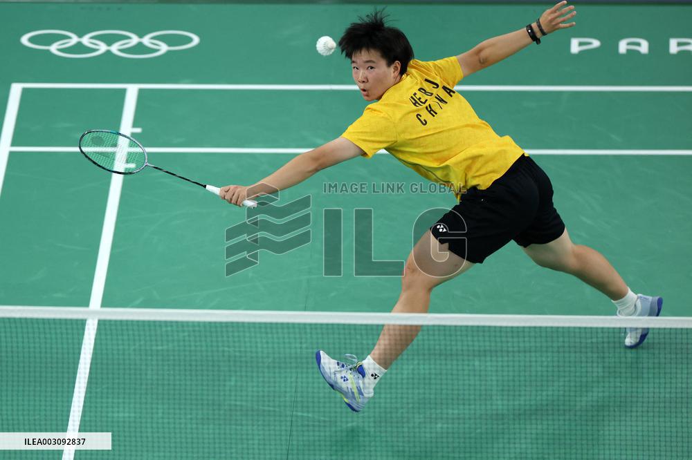(PARIS2024) FRANCE-PARIS-OLY-BADMINTON