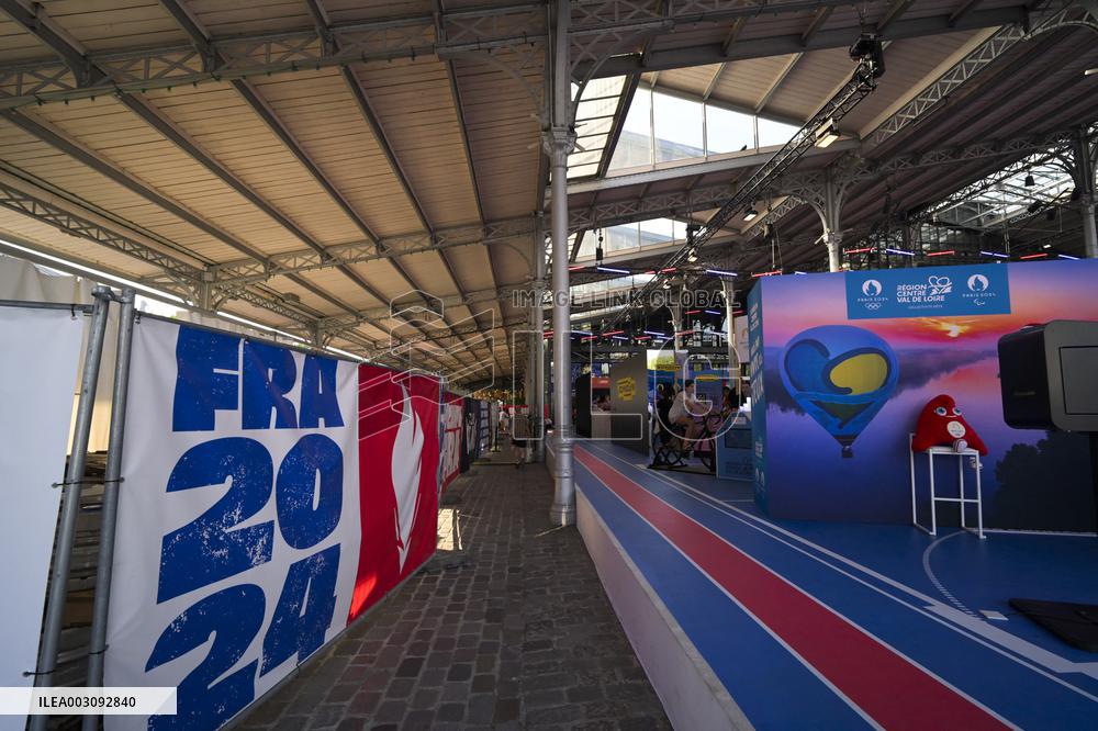 Paris 2024 - Supporters during Teddy Riner's Victory in Final at Club France