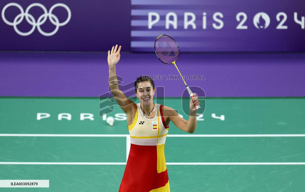 (PARIS2024) FRANCE-PARIS-OLY-BADMINTON