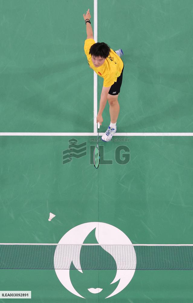 (PARIS2024) FRANCE-PARIS-OLY-BADMINTON