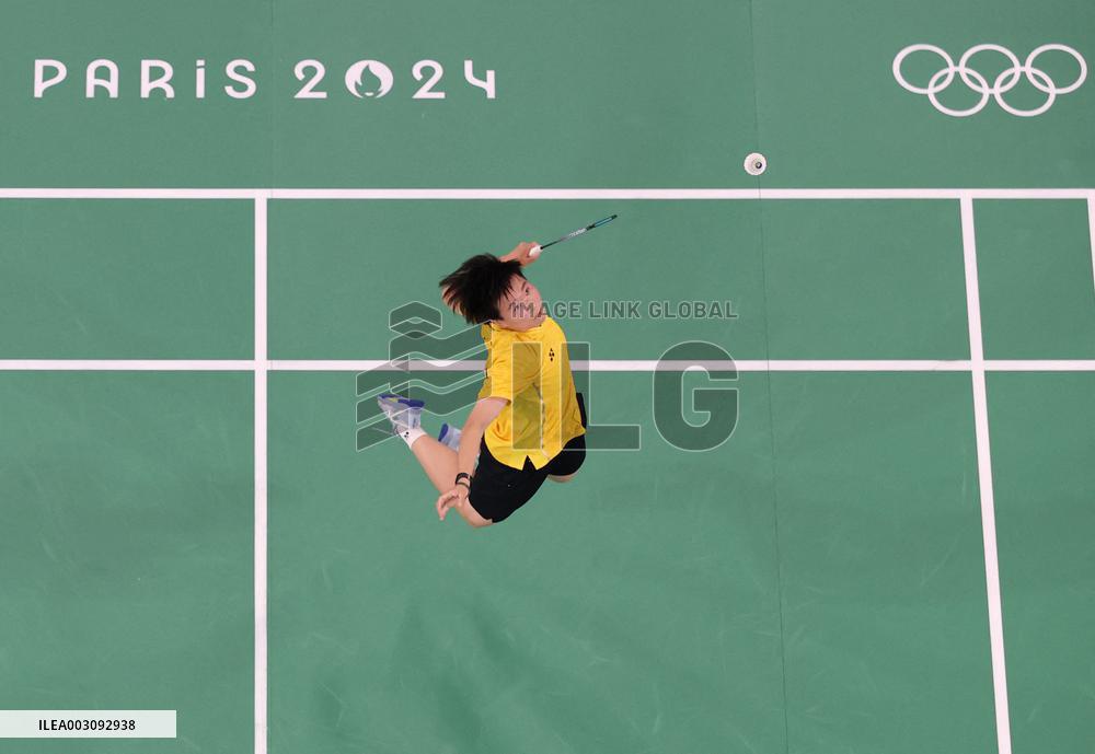 (PARIS2024) FRANCE-PARIS-OLY-BADMINTON