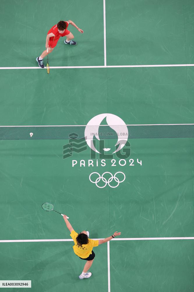 (PARIS2024) FRANCE-PARIS-OLY-BADMINTON