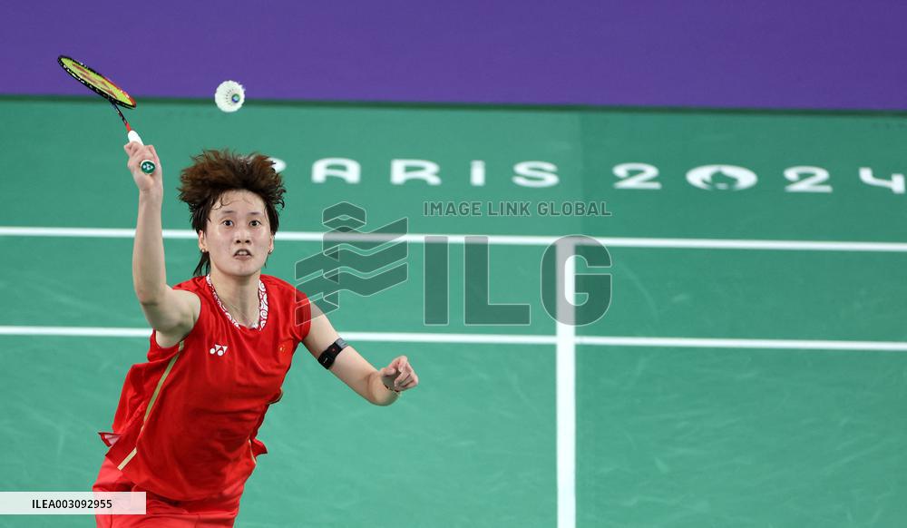 (PARIS2024) FRANCE-PARIS-OLY-BADMINTON
