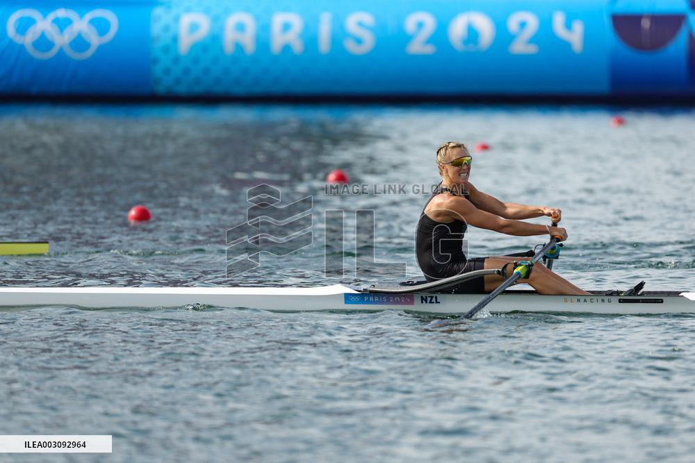 (PARIS2024) FRANCE-VAIRES-SUR-MARNE-OLY-ROWING