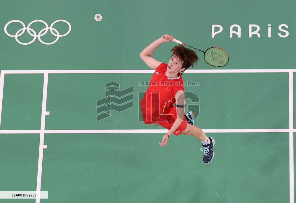 (PARIS2024) FRANCE-PARIS-OLY-BADMINTON