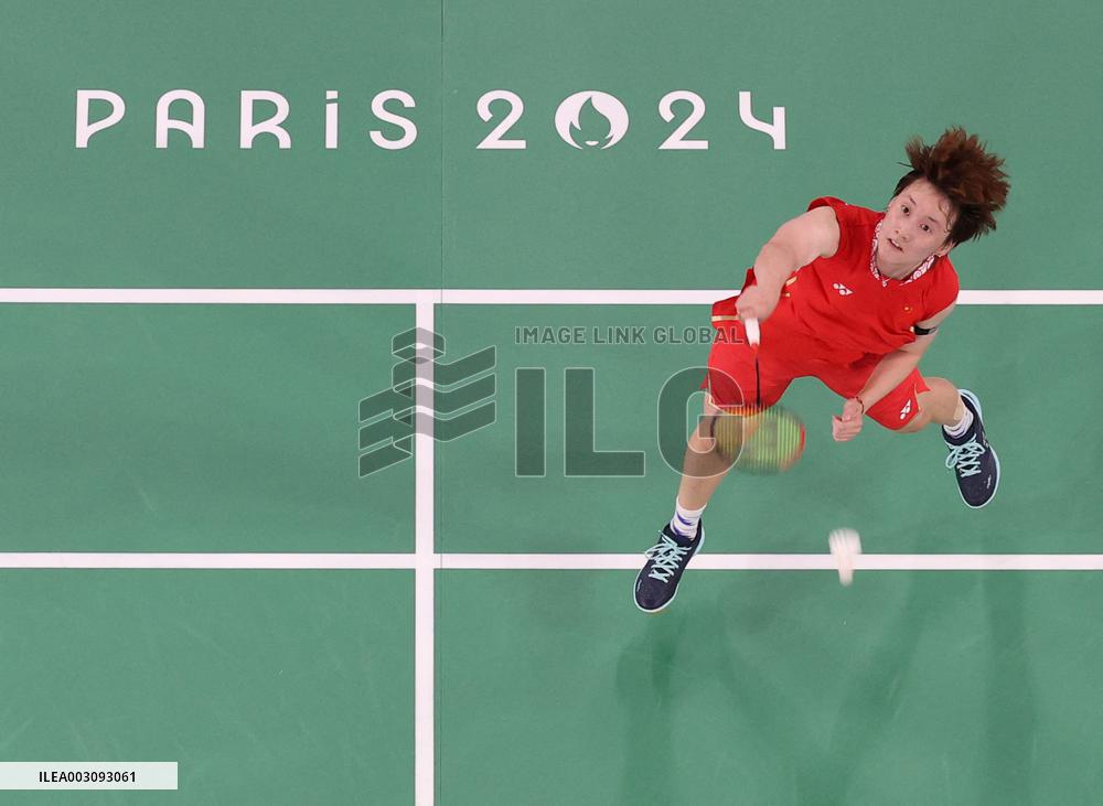 (PARIS2024) FRANCE-PARIS-OLY-BADMINTON