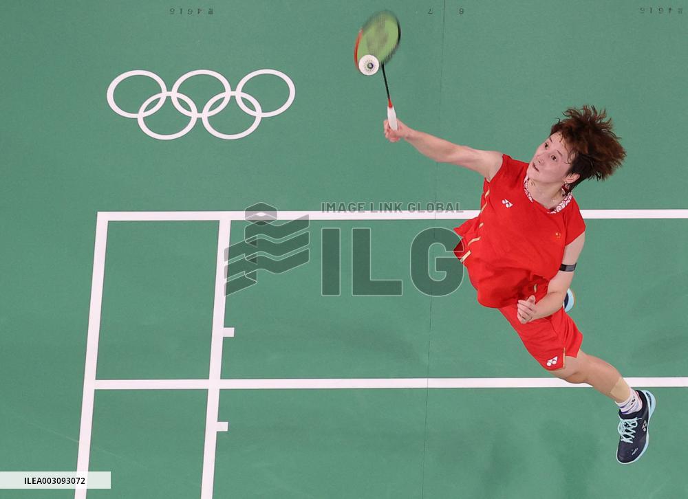 (PARIS2024) FRANCE-PARIS-OLY-BADMINTON