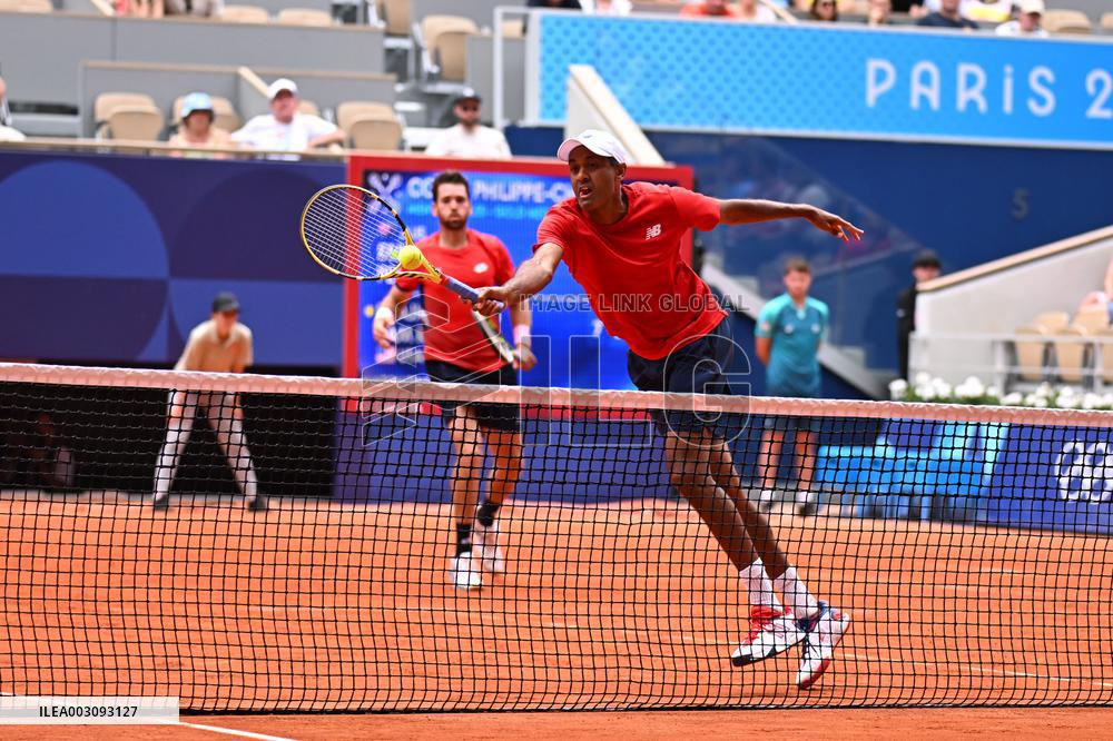 Paris 2024 - Tennis - Austin Krajicek and Rajeev Ram Win Silver