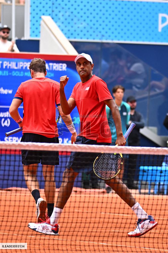 Paris 2024 - Tennis - Austin Krajicek and Rajeev Ram Win Silver