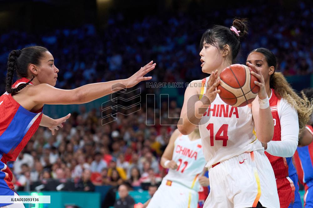 (PARIS2024) FRANCE-LILLE-OLY-BASKETBALL