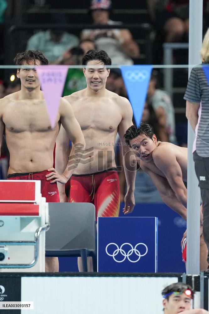 (PARIS2024)FRANCE-PARIS-OLY-SWIMMING