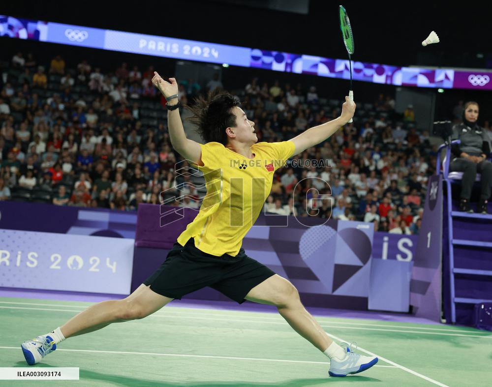 (PARIS2024) FRANCE-PARIS-OLY-BADMINTON