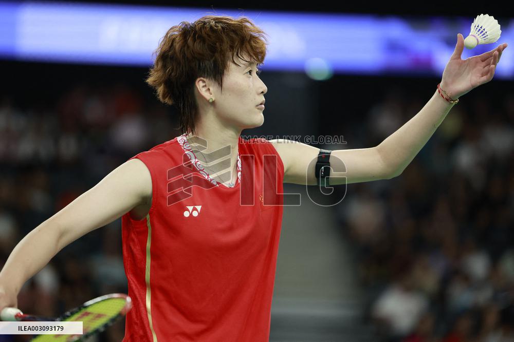 (PARIS2024) FRANCE-PARIS-OLY-BADMINTON
