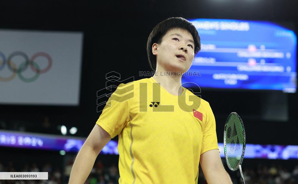 (PARIS2024) FRANCE-PARIS-OLY-BADMINTON