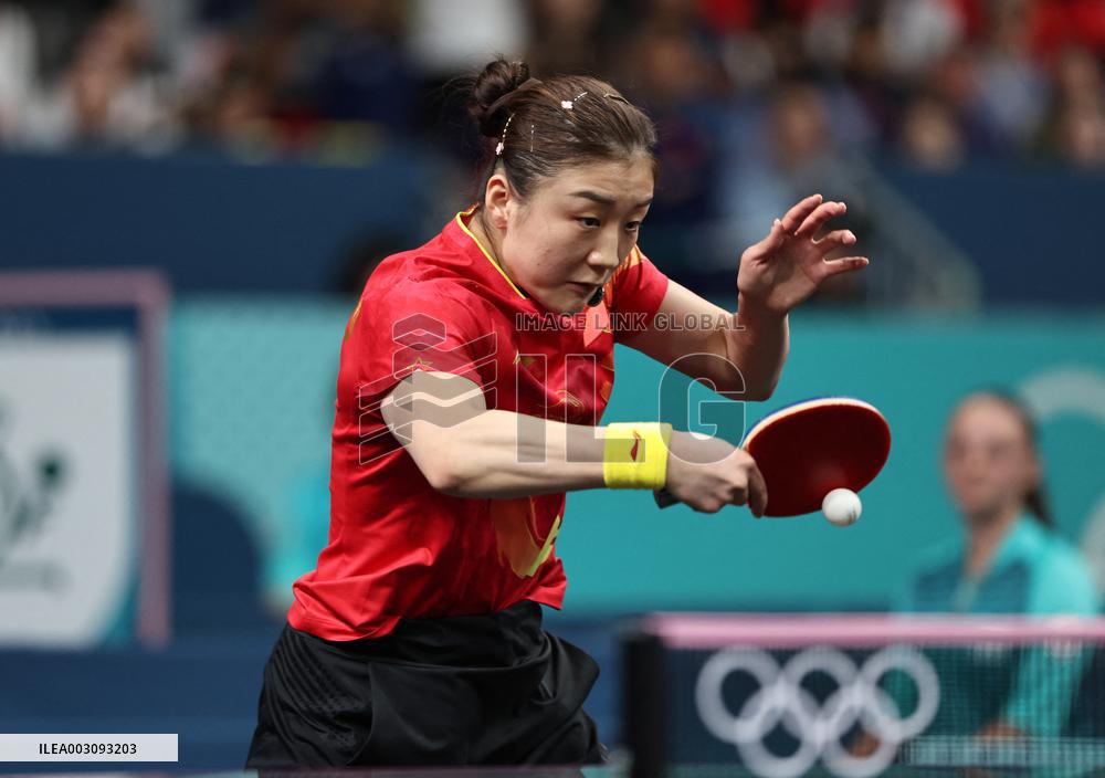 (PARIS2024) FRANCE-PARIS-OLY-TABLE TENNIS