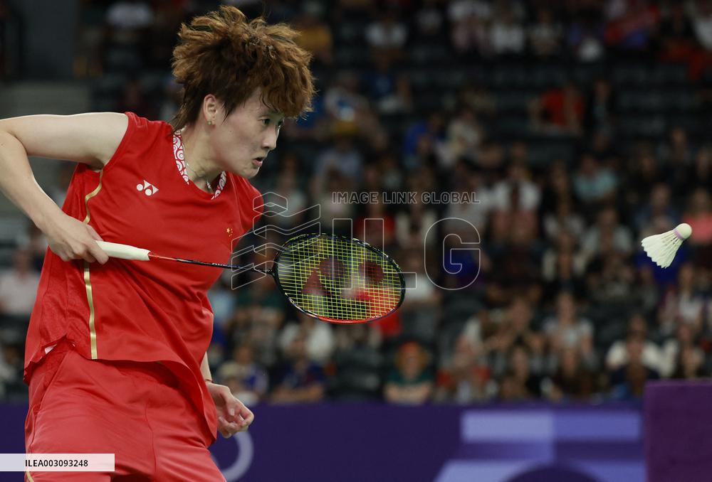 (PARIS2024) FRANCE-PARIS-OLY-BADMINTON