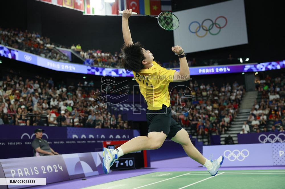 (PARIS2024) FRANCE-PARIS-OLY-BADMINTON