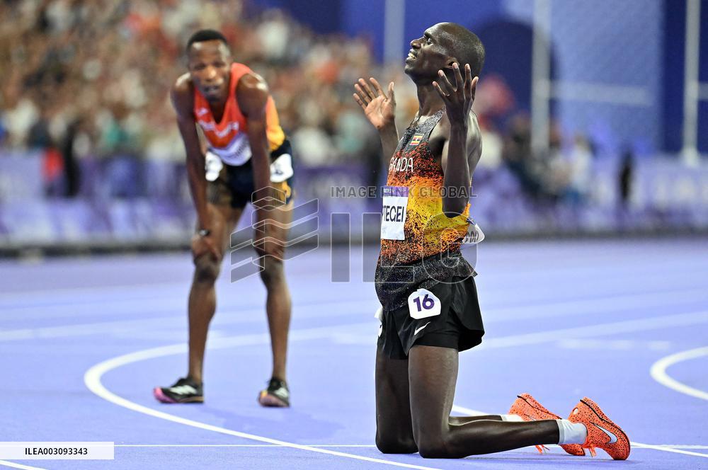 Paris 2024 - 10000m - Joshua Cheptegei of Uganda Wins Gold
