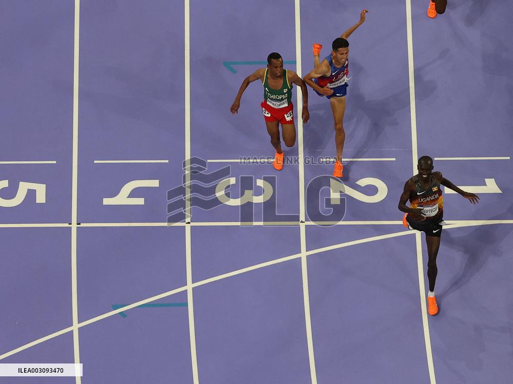 Paris 2024 - 10000m - Joshua Cheptegei of Uganda Wins Gold