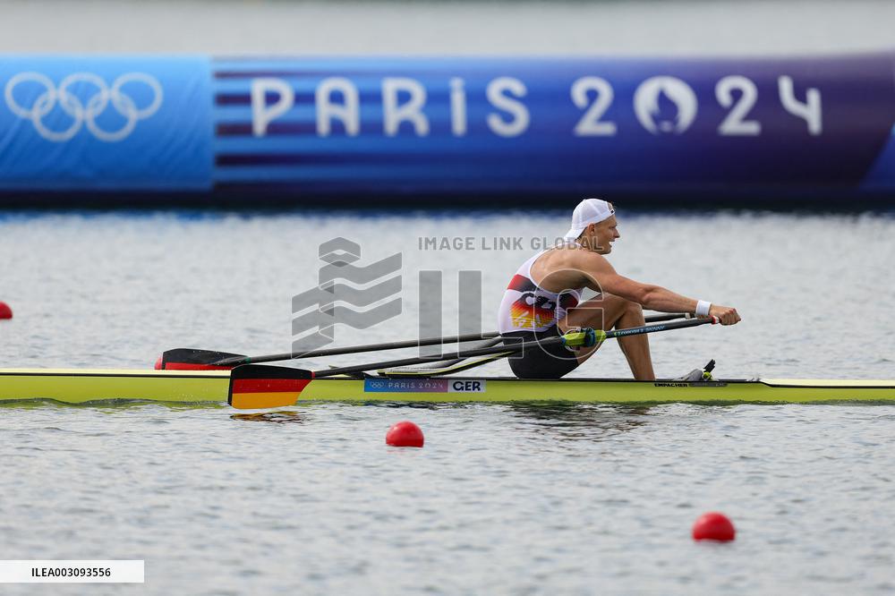 (PARIS2024) FRANCE-VAIRES-SUR-MARNE-OLY-ROWING