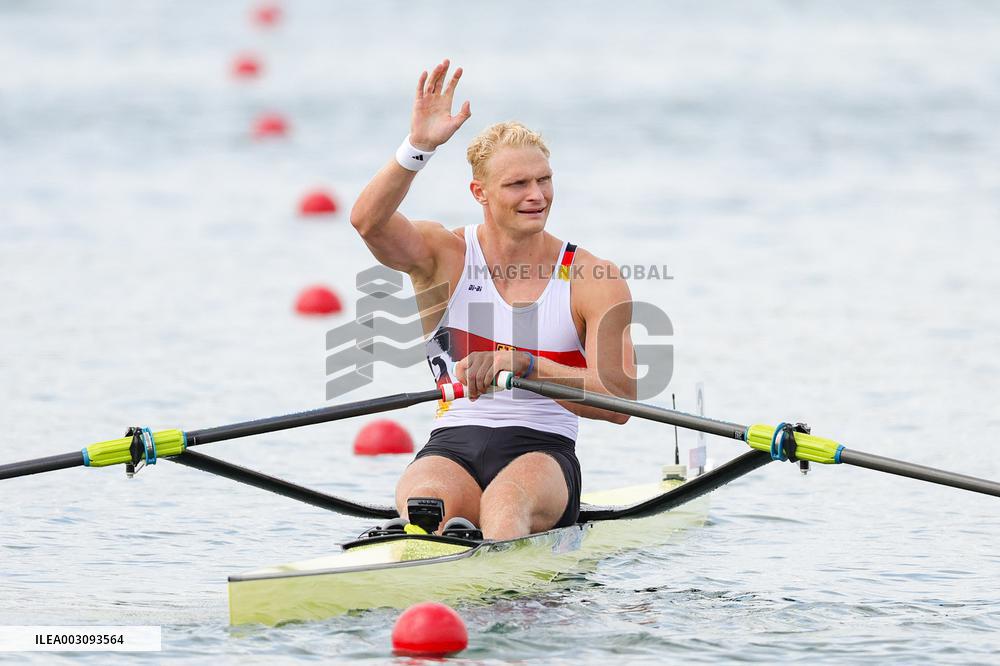 (PARIS2024) FRANCE-VAIRES-SUR-MARNE-OLY-ROWING
