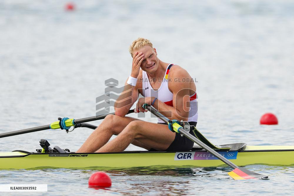 (PARIS2024) FRANCE-VAIRES-SUR-MARNE-OLY-ROWING