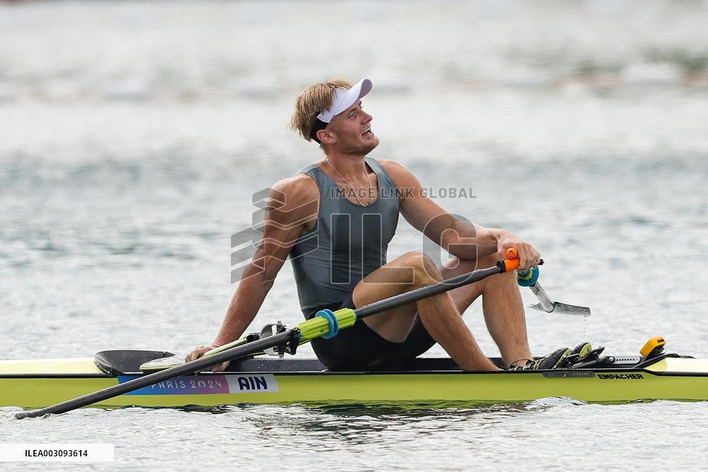 (PARIS2024) FRANCE-VAIRES-SUR-MARNE-OLY-ROWING