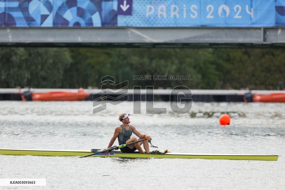 (PARIS2024) FRANCE-VAIRES-SUR-MARNE-OLY-ROWING