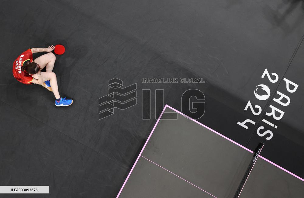 (PARIS2024) FRANCE-PARIS-OLY-TABLE TENNIS