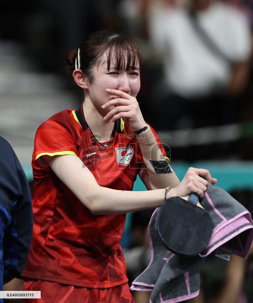 (PARIS2024) FRANCE-PARIS-OLY-TABLE TENNIS
