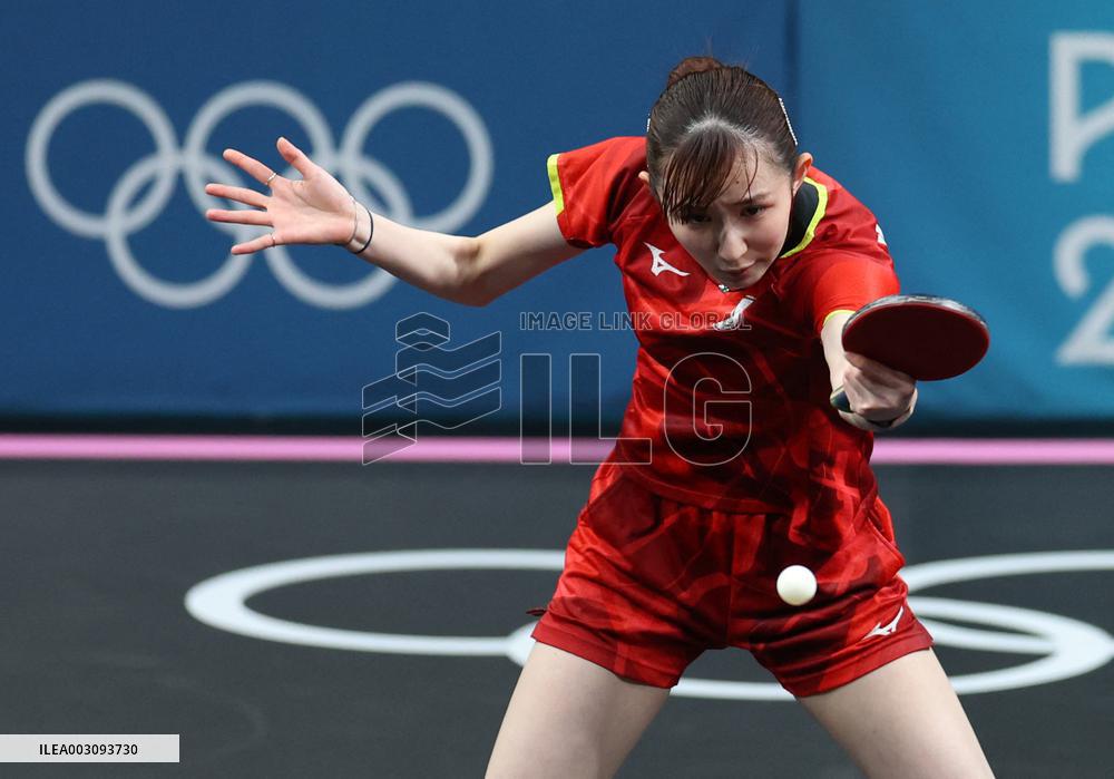 (PARIS2024) FRANCE-PARIS-OLY-TABLE TENNIS