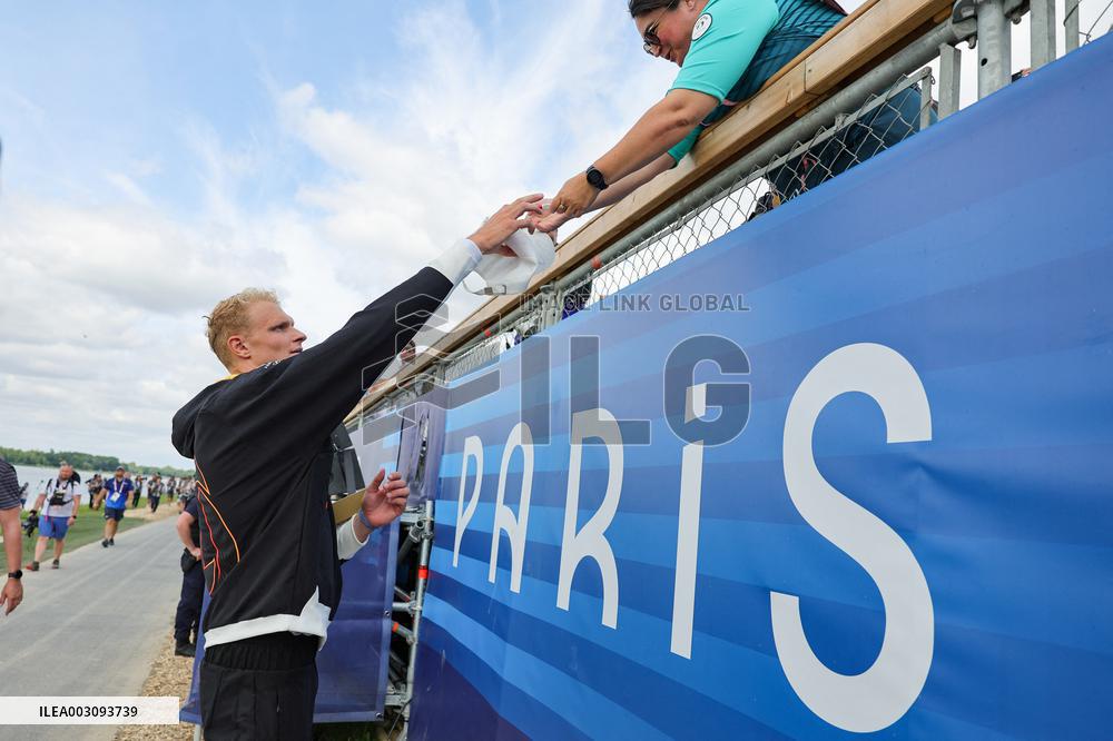 (PARIS2024) FRANCE-VAIRES-SUR-MARNE-OLY-ROWING