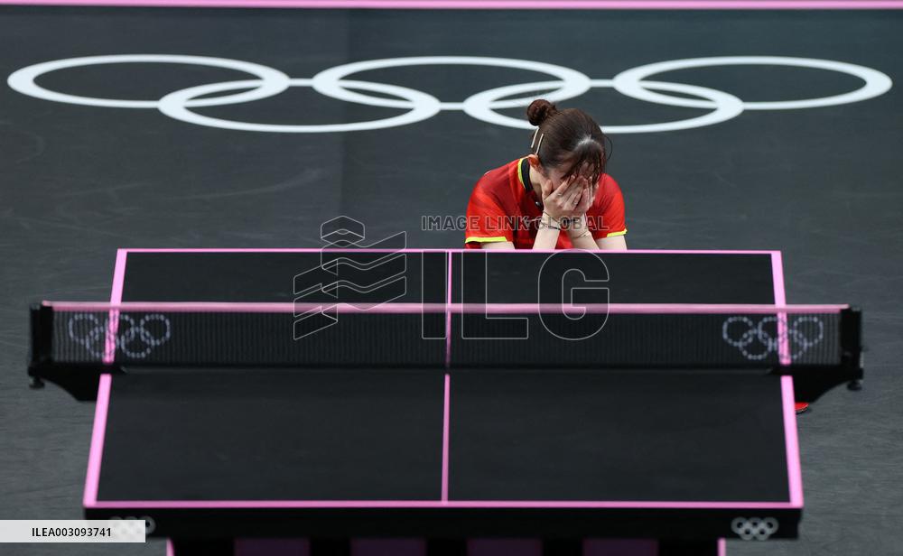 (PARIS2024) FRANCE-PARIS-OLY-TABLE TENNIS