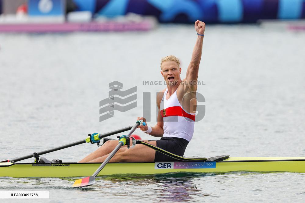 (PARIS2024) FRANCE-VAIRES-SUR-MARNE-OLY-ROWING