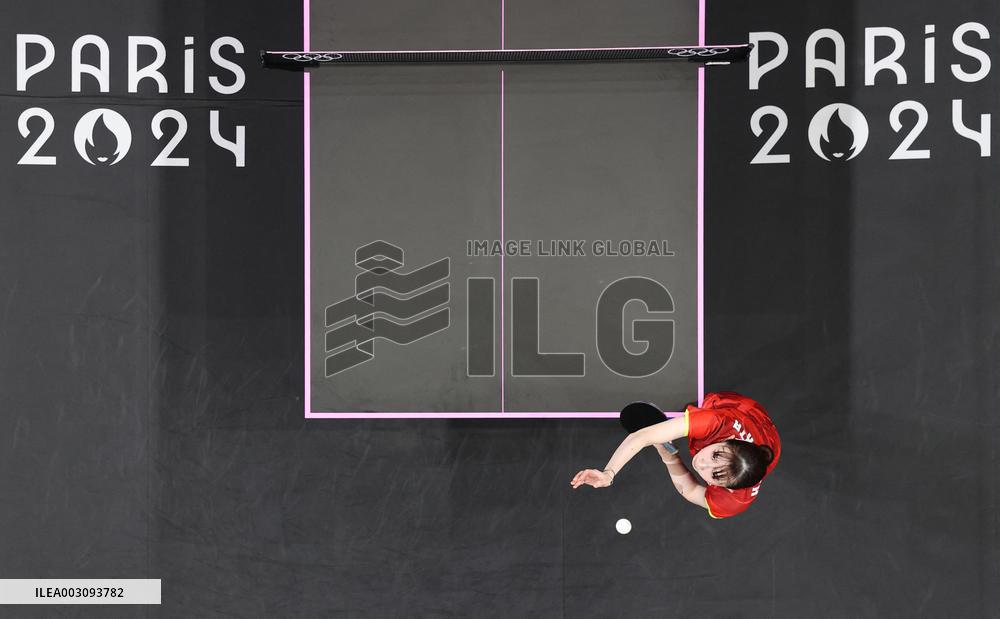 (PARIS2024) FRANCE-PARIS-OLY-TABLE TENNIS