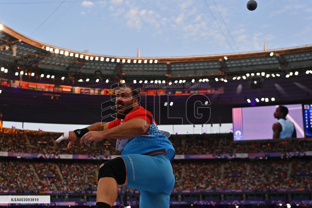 Paris 2024 - Shot Put - Illustrations