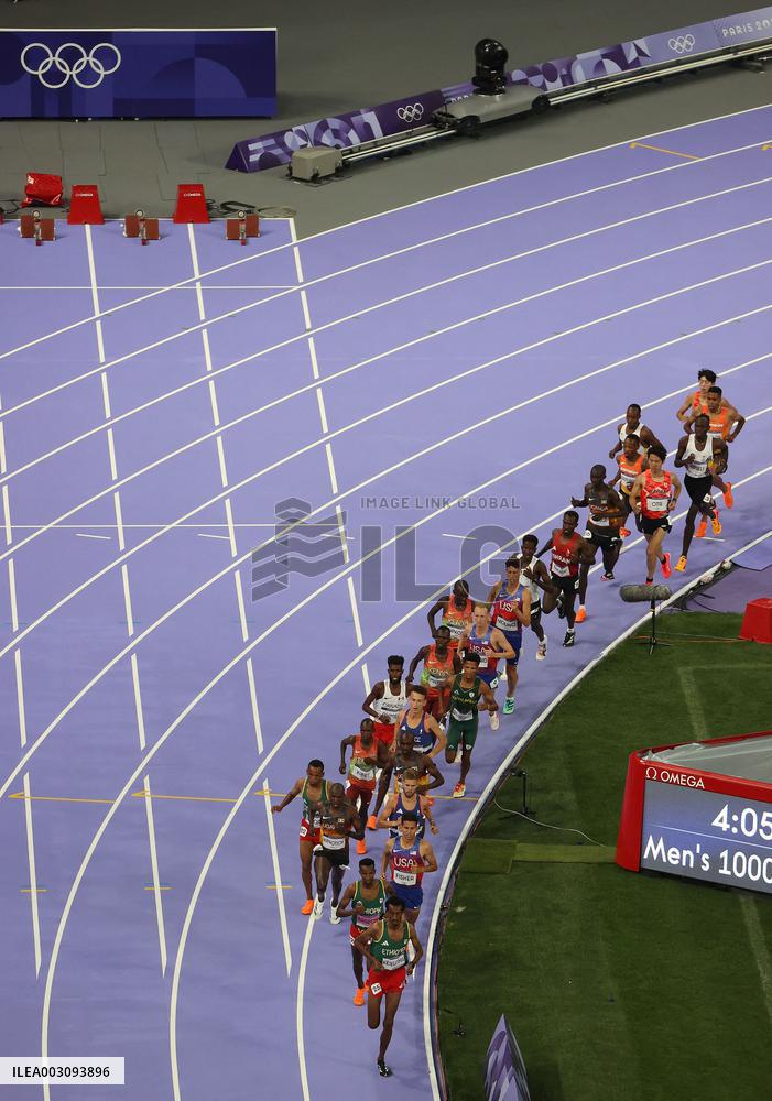 Paris 2024 - Athletics 10000m - Illustrations