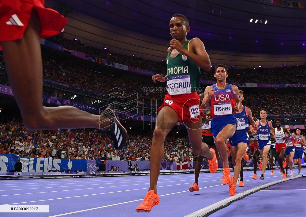 Paris 2024 - Athletics 10000m - Illustrations