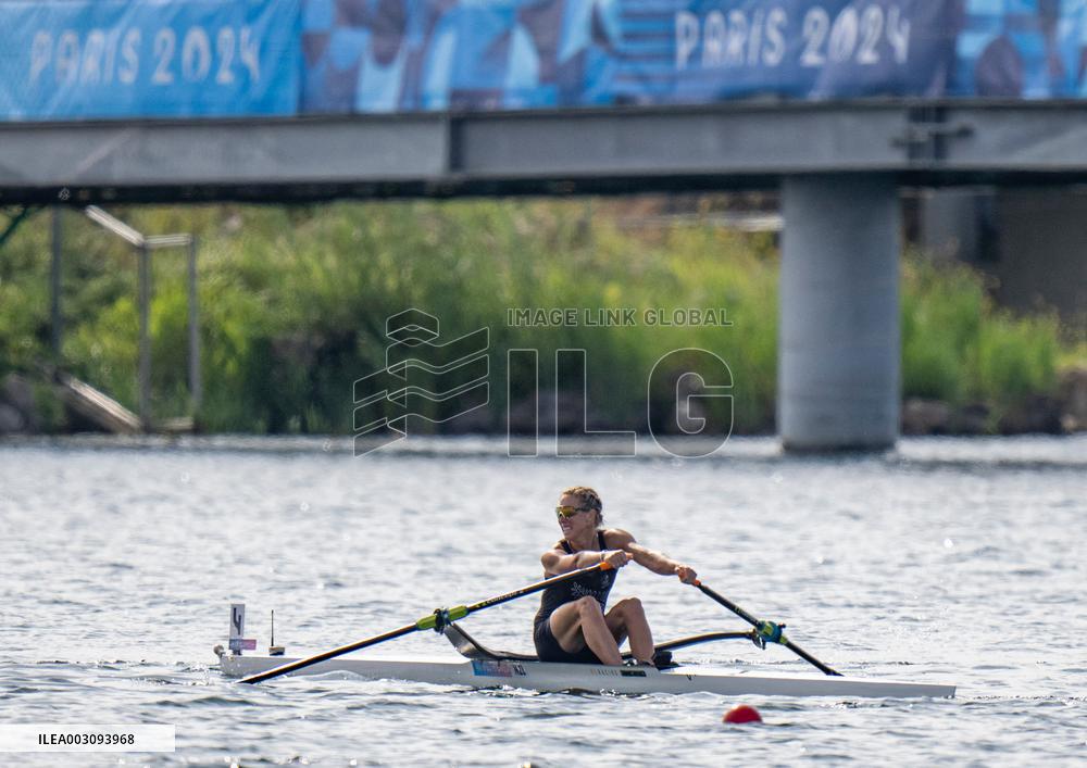 (PARIS2024) FRANCE-VAIRES-SUR-MARNE-OLY-ROWING