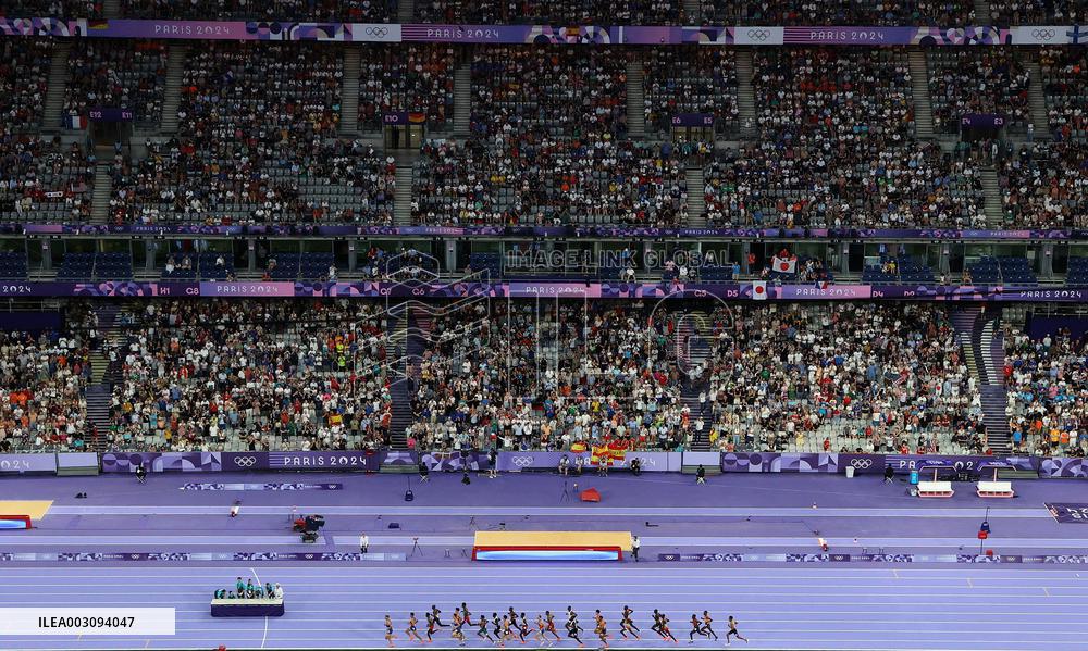 Paris 2024 - Athletics 10000m - Illustrations