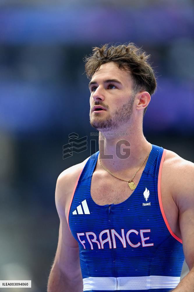 Paris 2024- Pole Vault French Team at Paris 2024 Olympic Games