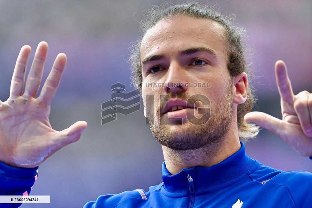 Paris 2024- Pole Vault French Team at Paris 2024 Olympic Games