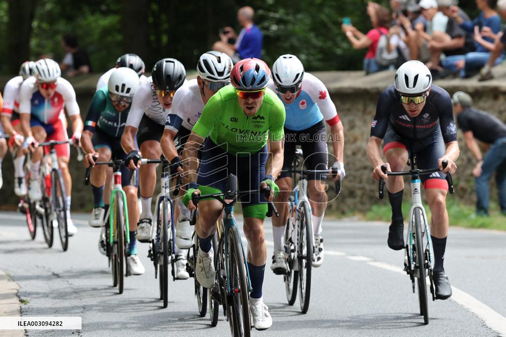 (PARIS2024)FRANCE-PARIS-OLY-CYCLING ROAD