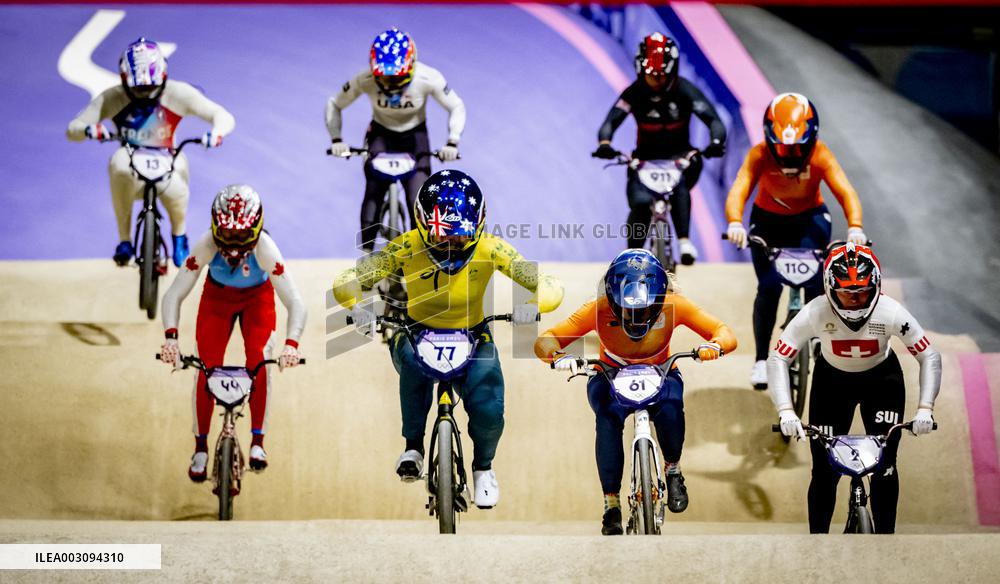 Paris 2024 - BMX - Saya Sakakibara Wins Gold