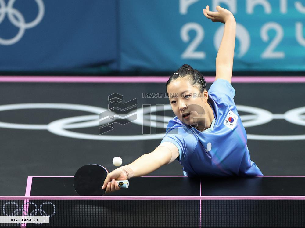 (PARIS2024) FRANCE-PARIS-OLY-TABLE TENNIS