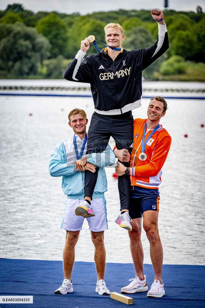 Paris 2024 - Rowing - Oliver Zeidler Wins Gold