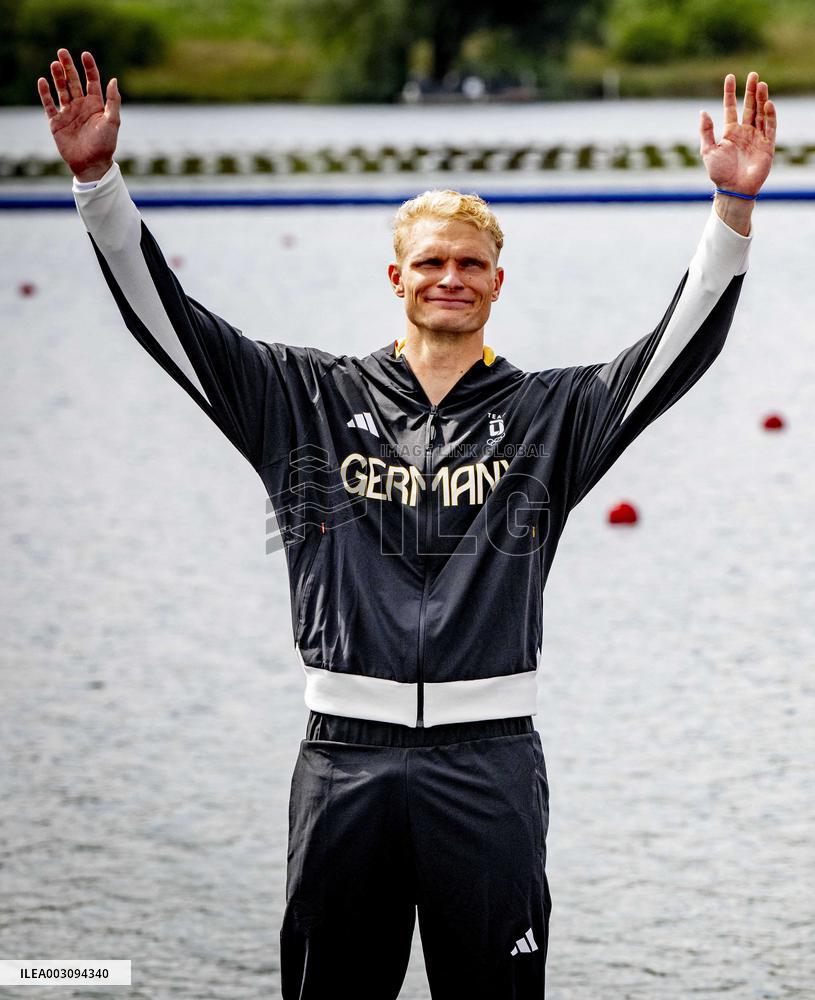 Paris 2024 - Rowing - Oliver Zeidler Wins Gold