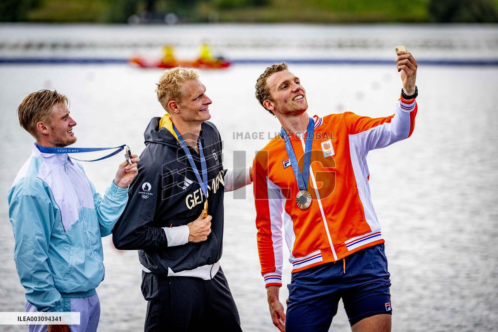 Paris 2024 - Rowing - Oliver Zeidler Wins Gold