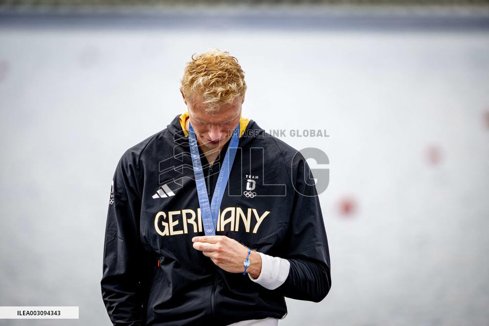 Paris 2024 - Rowing - Oliver Zeidler Wins Gold